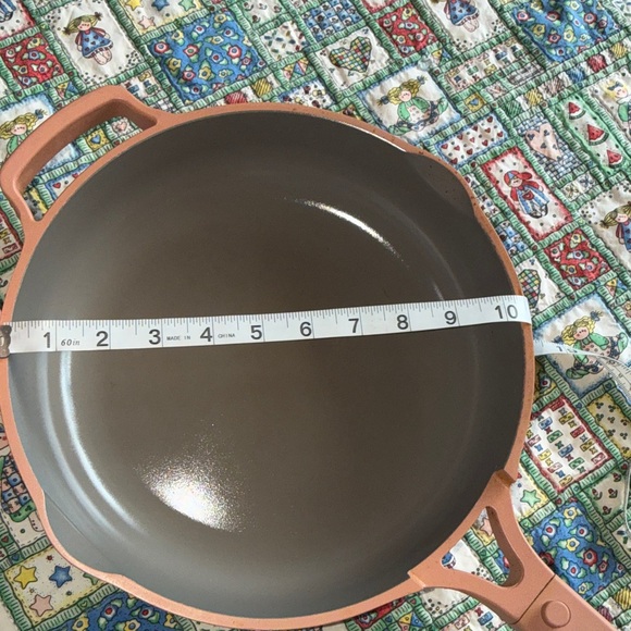 Our Place Orange Ceramic-Coated Skillet with Lid - Picture 6 of 6